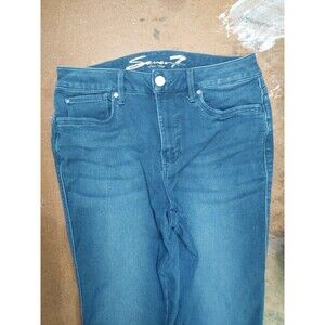 Seven7 Womens size 16 High Rise Skinny Stretch Blue Jeans